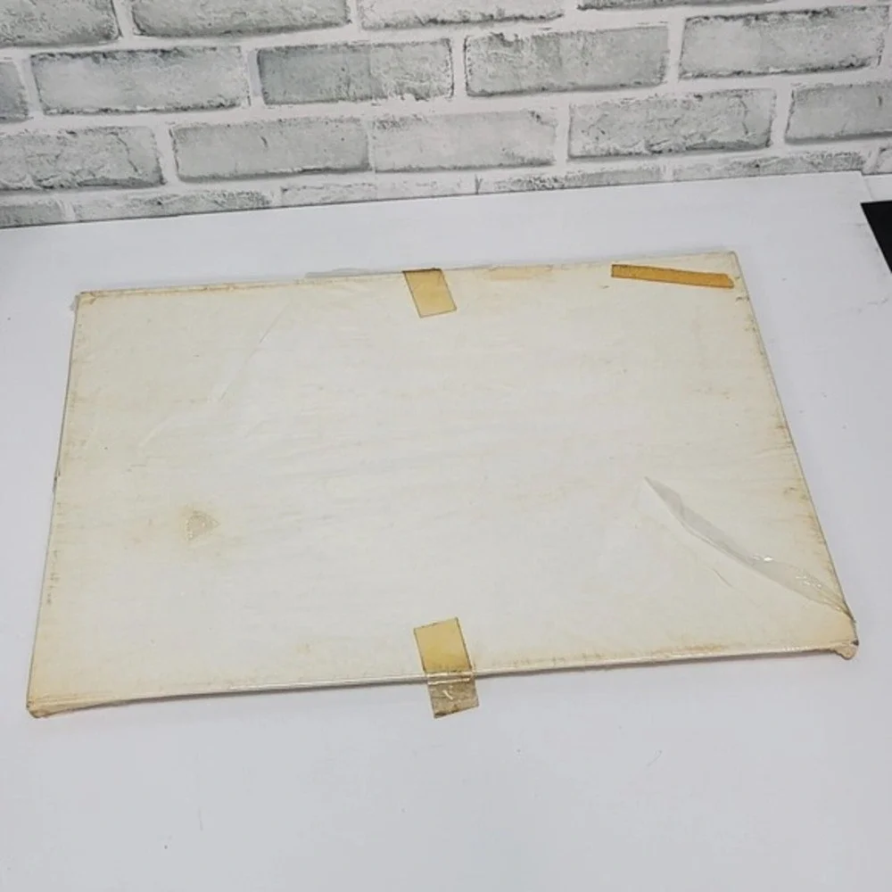 Vintage Victory 8 Pc Place Mat Set MCM Pink Vinyl Placemats Rayon Napkins NOS‎